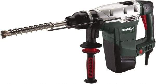 Metabo - 120 Volt 1-3/4" SDS Max Chuck Electric Hammer Drill - 0 to 2,840 BPM, 0 to 450 RPM, Reversible - Americas Industrial Supply