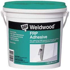 DAP - 128 Fluid Ounce Container, Gray, Tub Synthetic Latex Construction Adhesive - Service Temp from 40 to 60°F, Indoor - Americas Industrial Supply