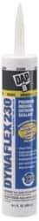 DAP - 10.1 oz Cartridge Clear Acrylic & Latex Caulk - -30 to 180°F Operating Temp, 30 min Tack Free Dry Time - Americas Industrial Supply