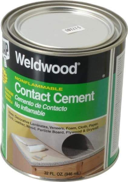 DAP - 32 Fluid Ounce Container, Tan, Can Polychloroprene Construction Adhesive - Service Temp from -40 to 180°F, 30 to 40 min Fixture Time, Indoor - Americas Industrial Supply