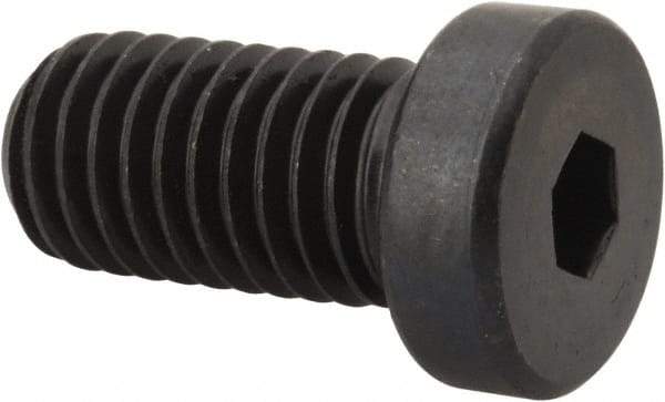Made in USA - 1/2-13 UNC Hex Socket Drive, Low Socket Cap Screw - Grade 4037 Alloy Steel, Black Oxide Finish, Fully Threaded, 1" Length Under Head - Americas Industrial Supply