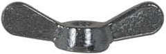 Value Collection - 3/8-16 UNC, Zinc Plated, Steel Standard Wing Nut - Grade 1015-1025, 3" Wing Span, 3/4" Wing Span, 1" Base Diam - Americas Industrial Supply