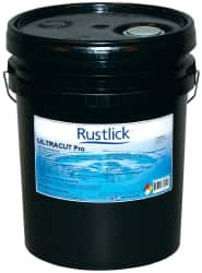 Rustlick - Rustlick Ultracut Pro/PowerCool Pro, 5 Gal Pail Cutting & Grinding Fluid - Water Soluble, For Machining - Americas Industrial Supply