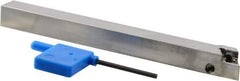 Iscar - PDAC, Left Hand Cut, 1/2" Shank Height x 1/2" Shank Width, Neutral Rake Indexable Turning Toolholder - 5.9" OAL, DC.. Insert Compatibility, Series Isoturn - Americas Industrial Supply