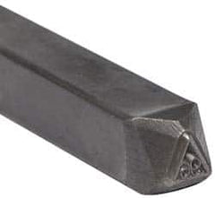 Made in USA - 3/16 Inch Character Size, 96 within a Triangle, Code Stamp - Steel - Americas Industrial Supply