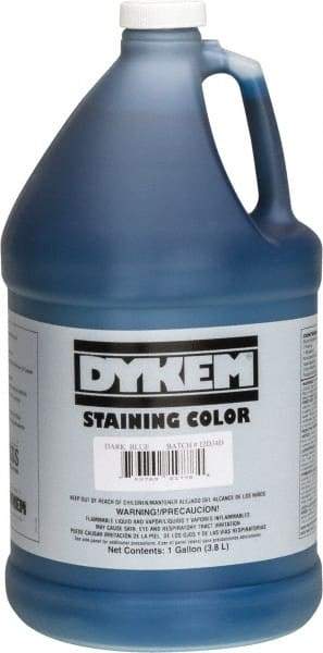 Dykem - 1 Gallon Dark Blue Staining Color - Bottle - Americas Industrial Supply