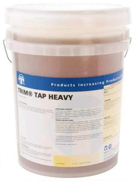 Master Fluid Solutions - Trim Tap Heavy, 5 Gal Pail Tapping Fluid - Straight Oil, For Reaming, Threading - Americas Industrial Supply