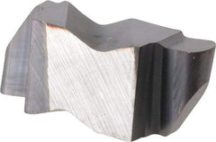 Kennametal - 3062NRP Grade KC5010, 3.18mm Cutting Width Carbide Grooving Insert - 3.81mm Max Depth of Cut, Right Hand, 1.59mm Corner Radius, TiAlN Finish - Americas Industrial Supply