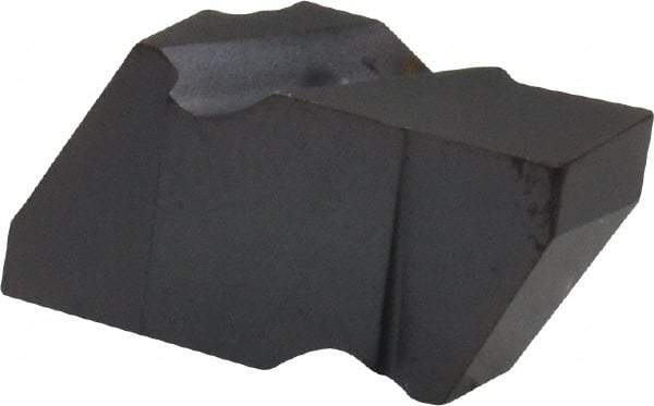 Kennametal - 2125NG Grade KC5010, 3.18mm Cutting Width Carbide Grooving Insert - 2.79mm Max Depth of Cut, Left Hand, 0.19mm Corner Radius, TiAlN Finish - Americas Industrial Supply