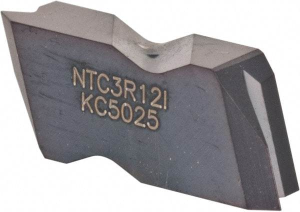Kennametal - NTC3 Grade KC5025, Internal UN Threading Insert - 12 TPI Int Pitch, Right Hand Insert, TiAlN Finish, Carbide - Americas Industrial Supply