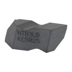 Kennametal - NTB3 Grade KC5025, Internal/External American Buttress Threading Insert - 8 to 16 TPI Int Pitch, Left Hand Insert, TiAlN Finish, Carbide - Americas Industrial Supply