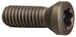 Cutting Tool Technologies - Torx Cap Screw for Indexable End Mills - M2.5x0.45 Thread, Industry Std M25T6S20, For Use with Inserts - Americas Industrial Supply