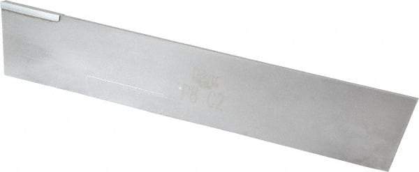 Made in USA - 3/16 Inch Wide x 1-1/8 Inch High x 6-1/2 Inch Long, Parallel Blade, Cutoff Blade - C2 Grade, Bright Finish - Exact Industrial Supply