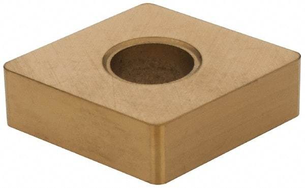 Kennametal - CNGA643 T0420 Grade KY4400 Ceramic Turning Insert - TiN Finish, 80° Diamond, 3/4" Inscr Circle, 1/4" Thick, 3/64" Corner Radius - Americas Industrial Supply