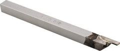 Accupro - 7/16 x 7/16" Shank, Cutoff & Grooving Single Point Tool Bit - LC-437080 - Exact Industrial Supply