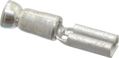 Ideal - 22 to 18 AWG, Noninsulated, Female Wire Disconnect - Silver, cUL Listed, RoHS Compliant, UL Listed - Americas Industrial Supply