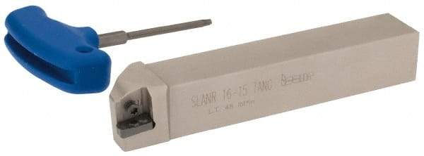 Iscar - SLAN, Right Hand Cut, 1" Shank Height x 1" Shank Width, Negative Rake Indexable Turning Toolholder - 6" OAL, LNMX 1506 Insert Compatibility, Series Isoturn - Americas Industrial Supply