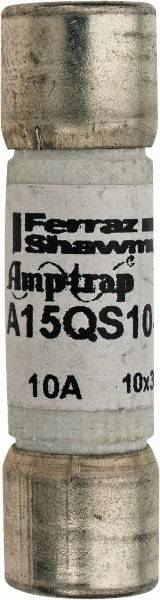 Ferraz Shawmut - 150 VAC/VDC, 10 Amp, Fast-Acting Semiconductor/High Speed Fuse - Clip Mount, 1-1/2" OAL, 100 at AC, 50 at DC kA Rating, 13/32" Diam - Americas Industrial Supply