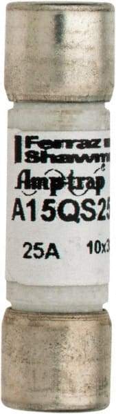 Ferraz Shawmut - 150 VAC/VDC, 25 Amp, Fast-Acting Semiconductor/High Speed Fuse - Clip Mount, 1-1/2" OAL, 100 at AC, 50 at DC kA Rating, 13/32" Diam - Americas Industrial Supply