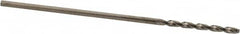 Guhring - #68 130° High Speed Steel Jobber Drill - Bright Finish, Right Hand Cut, Parabolic Flute, Straight Shank, 30mm OAL, Standard Point - Americas Industrial Supply