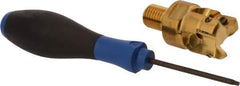 Seco - 1-1/4" Cutting Diam, Modular Connection Indexable Copy End Mill - 3 Inserts, XPKX 12 Insert, R217.97 Toolholder, Through Coolant - Americas Industrial Supply