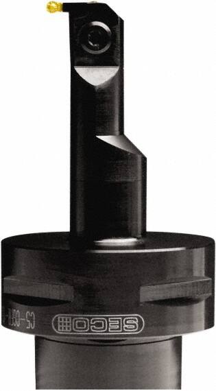Seco - Right Hand Cut, Size C4, LC.. 1303 Insert Compatiblity, Internal Modular Turning & Profiling Cutting Unit Head - 14.48mm Ctr to Cutting Edge, 74.93mm Head Length, Series MDT & Seco-Capto - Americas Industrial Supply