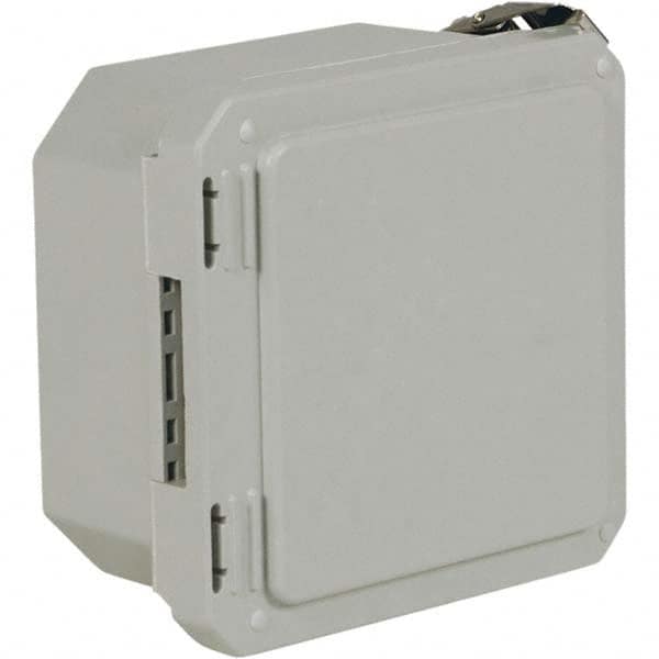 Wiegmann - NEMA 4X Fiberglass Standard Enclosure with Continuous Hinge Cover - Americas Industrial Supply