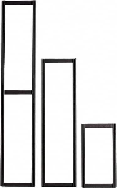 Quantum Storage - 24" Wide x 48" High, Small Parts Tip Out Stacking Bin Organizer - Polystyrene Frame - Americas Industrial Supply