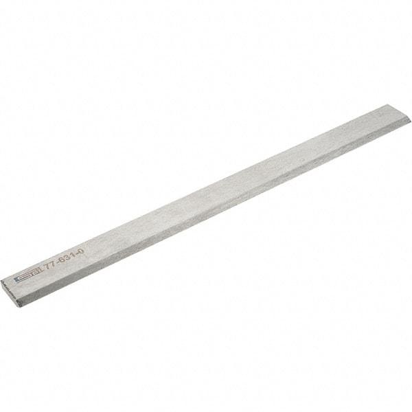 SPI - 18 Inch Long x 1-13/32 Inch Wide x 5/16 Inch Thick, Beveled Edge Straightedge - 12 micro m Edge Flatness, Spring Steel, 24 micro m Parallelism, 1 Beveled Edge - Americas Industrial Supply