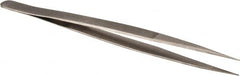 Value Collection - 5-11/16" OAL Diamond Tweezers - Medium Point - Americas Industrial Supply