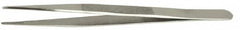 Value Collection - 6-5/16" OAL Diamond Tweezers - Broad Point - Americas Industrial Supply