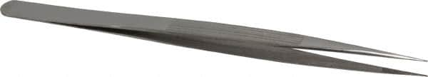 Value Collection - 6-5/16" OAL Diamond Tweezers - Fine Point - Americas Industrial Supply