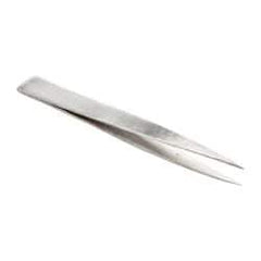 Value Collection - 4-7/16" OAL Stainless Steel Assembly Tweezers - Thin, Fine Point - Americas Industrial Supply