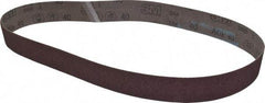3M - 2" Wide x 48" OAL, 40 Grit, Aluminum Oxide Abrasive Belt - Aluminum Oxide, Coarse, Coated, X Weighted Cloth Backing, Series 341D - Americas Industrial Supply