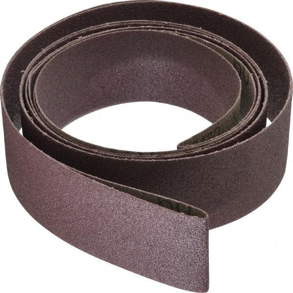 3M - 2" Wide x 132" OAL, 60 Grit, Aluminum Oxide Abrasive Belt - Aluminum Oxide, Medium, Coated, X Weighted Cloth Backing, Series 341D - Americas Industrial Supply
