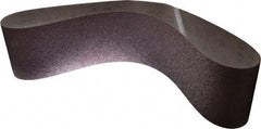 3M - 6" Wide x 60" OAL, 36 Grit, Aluminum Oxide Abrasive Belt - Aluminum Oxide, Very Coarse, Coated, X Weighted Cloth Backing, Series 341D - Americas Industrial Supply