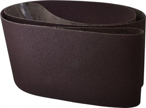 3M - 8" Wide x 107" OAL, 50 Grit, Aluminum Oxide Abrasive Belt - Aluminum Oxide, Coarse, Coated, X Weighted Cloth Backing, Series 341D - Americas Industrial Supply