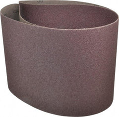 3M - 10" Wide x 70-1/2" OAL, 36 Grit, Aluminum Oxide Abrasive Belt - Aluminum Oxide, Very Coarse, Coated, X Weighted Cloth Backing, Series 341D - Americas Industrial Supply