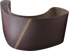 3M - 10" Wide x 70-1/2" OAL, 60 Grit, Aluminum Oxide Abrasive Belt - Aluminum Oxide, Medium, Coated, X Weighted Cloth Backing, Series 341D - Americas Industrial Supply