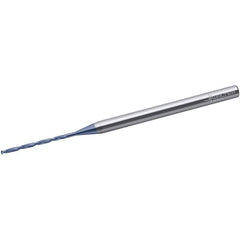 Walter-Titex - 1.2mm, 140° Point, Solid Carbide Micro Drill Bit - 55mm OAL, 15mm Flute Length, 3mm Shank Diam, Series A6488TML - Americas Industrial Supply
