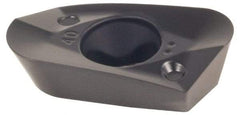 Kennametal - EP1832 HD Grade KCPK30 Carbide Milling Insert - TiN/TiCN/Al2O3 Finish, 0.2165" Thick, 3.2mm Corner Radius - Americas Industrial Supply