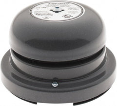 Edwards Signaling - 4" Diam, 120 VAC Bell - 0.062 Amps, 88 Decibles at 10', Vibrating, Waterproof - Americas Industrial Supply