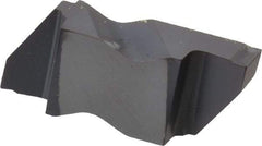 Kennametal - 3125NG K Grade KC5010, 3.18mm Cutting Width Carbide Grooving Insert - 3.81mm Max Depth of Cut, Right Hand, 0.19mm Corner Radius, TiAlN Finish - Americas Industrial Supply