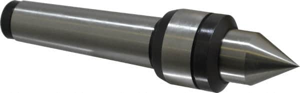 Value Collection - MT4 Taper Shank, Live Center - 2,000 Max RPM, 32mm Point Diam, 200mm Point Length, 700 Lb Max Workpc, Standard Point - Americas Industrial Supply
