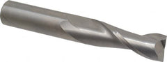 OSG - 3/4", 2-1/4" LOC, 3/4" Shank Diam, 5" OAL, 2 Flute, Solid Carbide Square End Mill - Single End, Uncoated, Spiral Flute, 30° Helix, Centercutting, Right Hand Cut, Right Hand Flute, Series 462 - Americas Industrial Supply