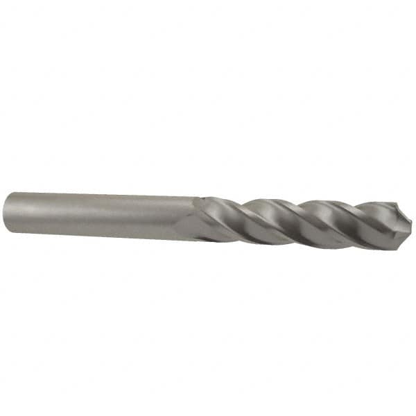 OSG - 1/2" Diam, 2" LOC, 4 Flute Solid Carbide Ball End Mill - Uncoated, Single End, 4" OAL, 1/2" Shank Diam, Spiral Flute - Americas Industrial Supply