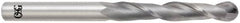 OSG - 7/16" Diam, 3" LOC, 2 Flute Solid Carbide Ball End Mill - Uncoated, Single End, 6" OAL, 7/16" Shank Diam, Spiral Flute - Americas Industrial Supply