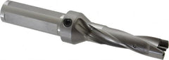 Kennametal - 20.64 to 21.14mm Diam, 3xD, 66mm Max Depth, 1" Shank Diam, 92.46mm Flute, 190.5mm OAL, Replaceable Tip Drill - KSEM0813 Insert, 3 Seat Size, Series KSEM - Americas Industrial Supply