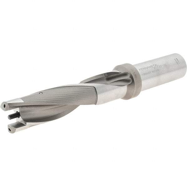 Kennametal - 38.1 to 39.1mm Diam, 3xD, 117.09mm Max Depth, 1-1/2" Shank Diam, 178.05mm Flute, 292.1mm OAL, Replaceable Tip Drill - KSEM1500 Insert, 10 Seat Size, Series KSEM - Americas Industrial Supply