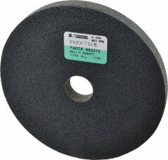 Standard Abrasives - 6" Diam, 1/2" Face Width, 1" Center Hole, Fine Grade, Silicon Carbide Deburring Wheel - Unitized, Soft/Medium Density 6 Grade, 6,000 RPM - Americas Industrial Supply